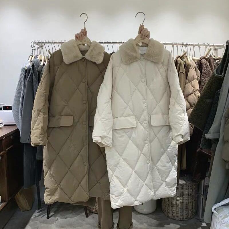 冬アウターライダース フリースで決まり！キルティングコート 棉服コート冬コート コート レディース ロング丈 コート 保温 2022はボアで決まりひと足お先にボア2022はボアで決まり 人気ボアアウタ 4,766円
