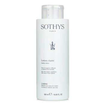 Sothys クラリティ ローション - For スキン ウイズ フラギレ キャピラリー , ウイズ ウィッチ ヘーゼル エキス (Salon Size)