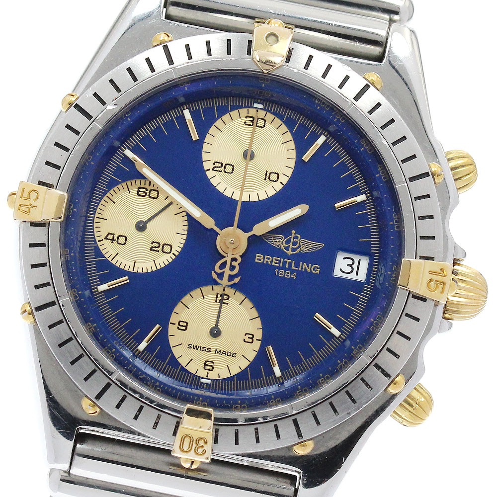 ブライトリング BREITLING B13047 クロノマット ビコロ デイト クロノグラフ 自動巻き メンズ _889693【中古】