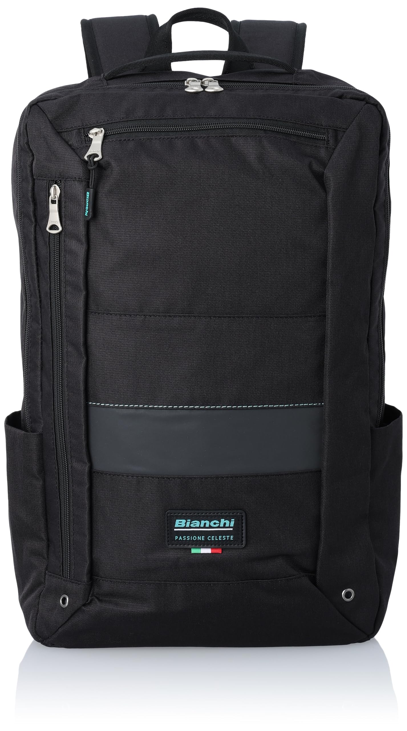 [ビアンキ] スクエアバックパック リュック 軽量 大容量 A4 PCリュック リフレクター サステナブル素材 メンズ 男女兼用 通勤 BLMM-04 ビジネス PC収納