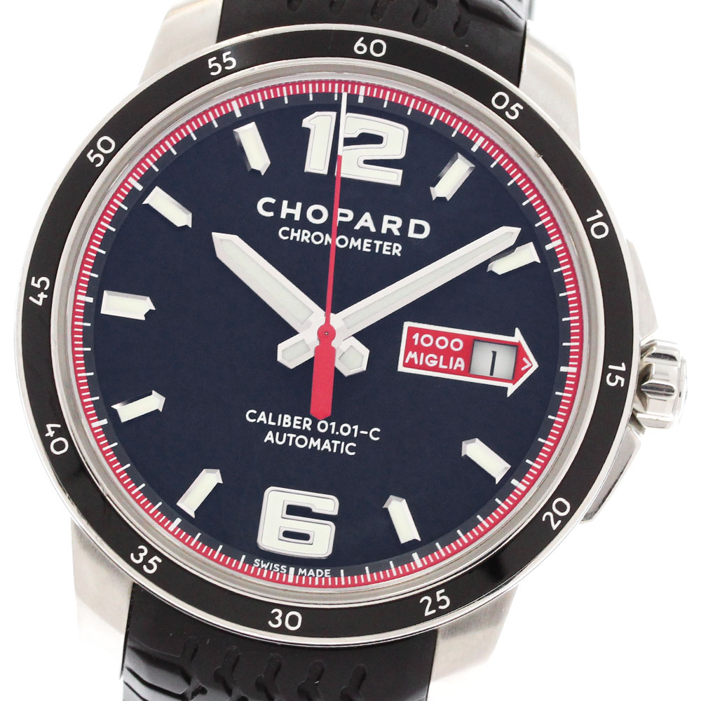 ショパール Chopard 8565 ミッレミリア GTS デイト 自動巻き メンズ _883457【中古】