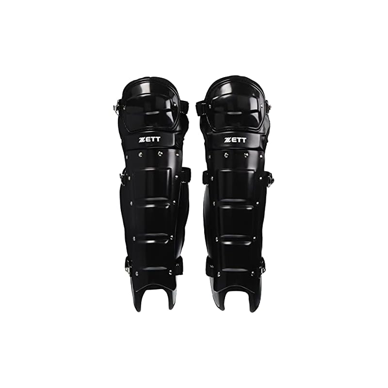 ZETT(ゼット) 野球 審判用 レガース ブラック(1900) BLL113A