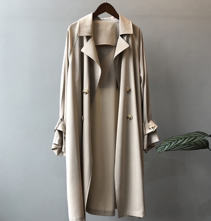 アウター デート モテアイテム トレンチコート 長袖 可愛い きれいめ 上品 おしゃれ かっこいい 可愛い ラブリー キュート ガーリー クール モード系 セクシー エレガント 存在感 5,228円