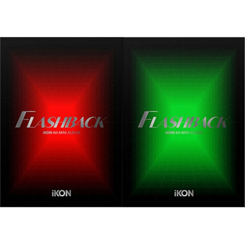 [未開封新品] (2種セット/ポスター選択) アイコン4集 ミニFLASHBACK フォトブック[(LRE001)