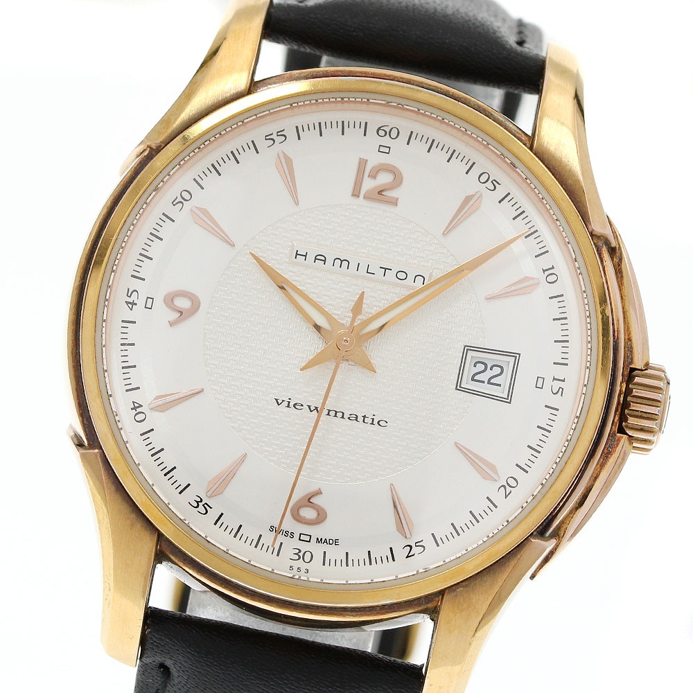 ハミルトン HAMILTON H325450 ジャズマスター デイト 自動巻き メンズ _942289【中古】