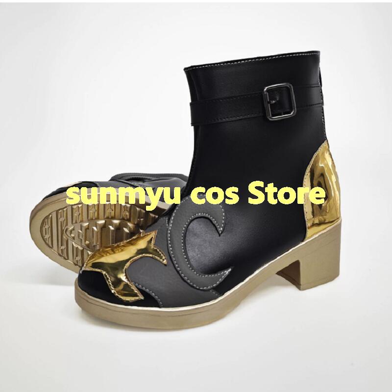 原神 Genshin Neuvillette ヌヴィレット コスプレ靴 ブーツ