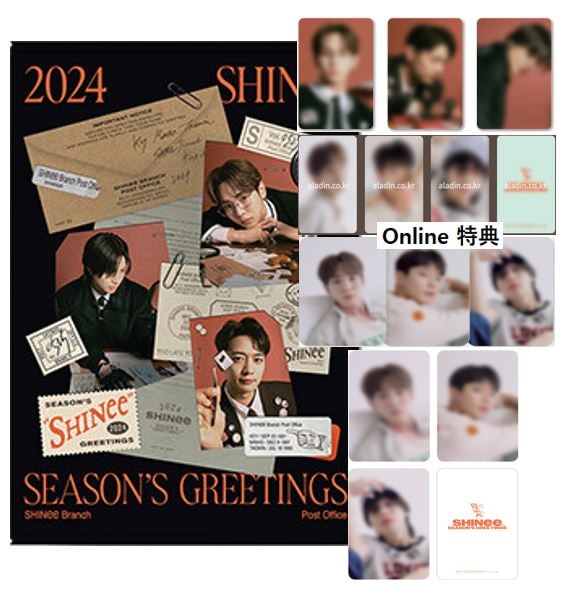 【online特典】 SHINee - 2024 SEASONS GREETINGS