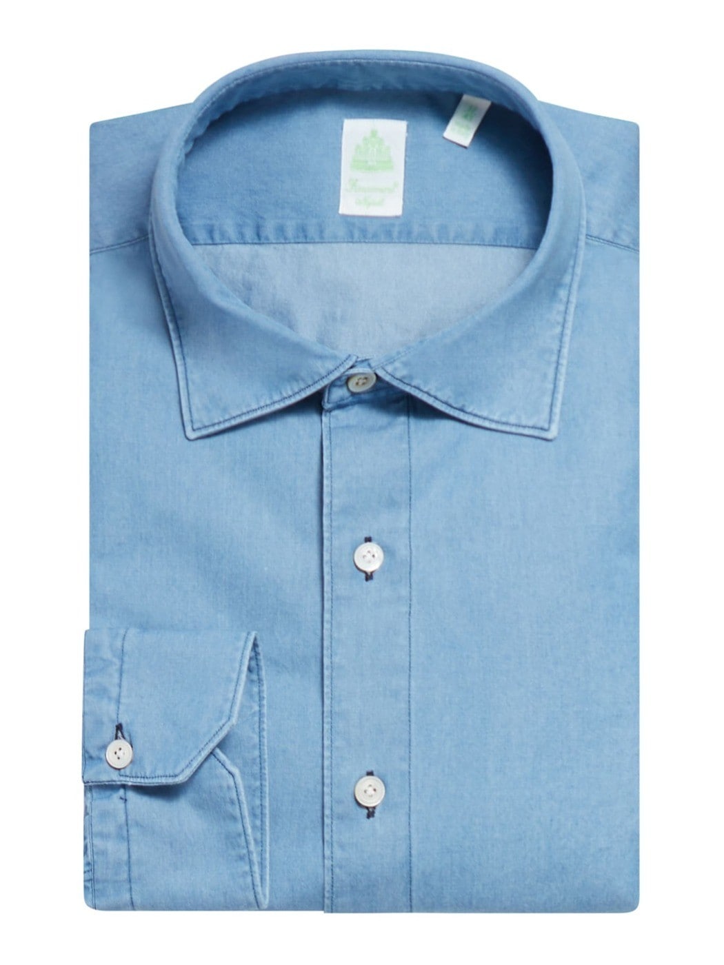 TK1LIT1P019542C016011 DENIM ブルー 秋冬2024 シャツ メンズ ia
