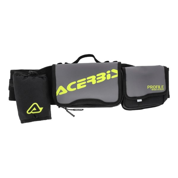 PROFILE LOGO WAIST PACK 3L ブラック/グレー AC-26163BK/GY