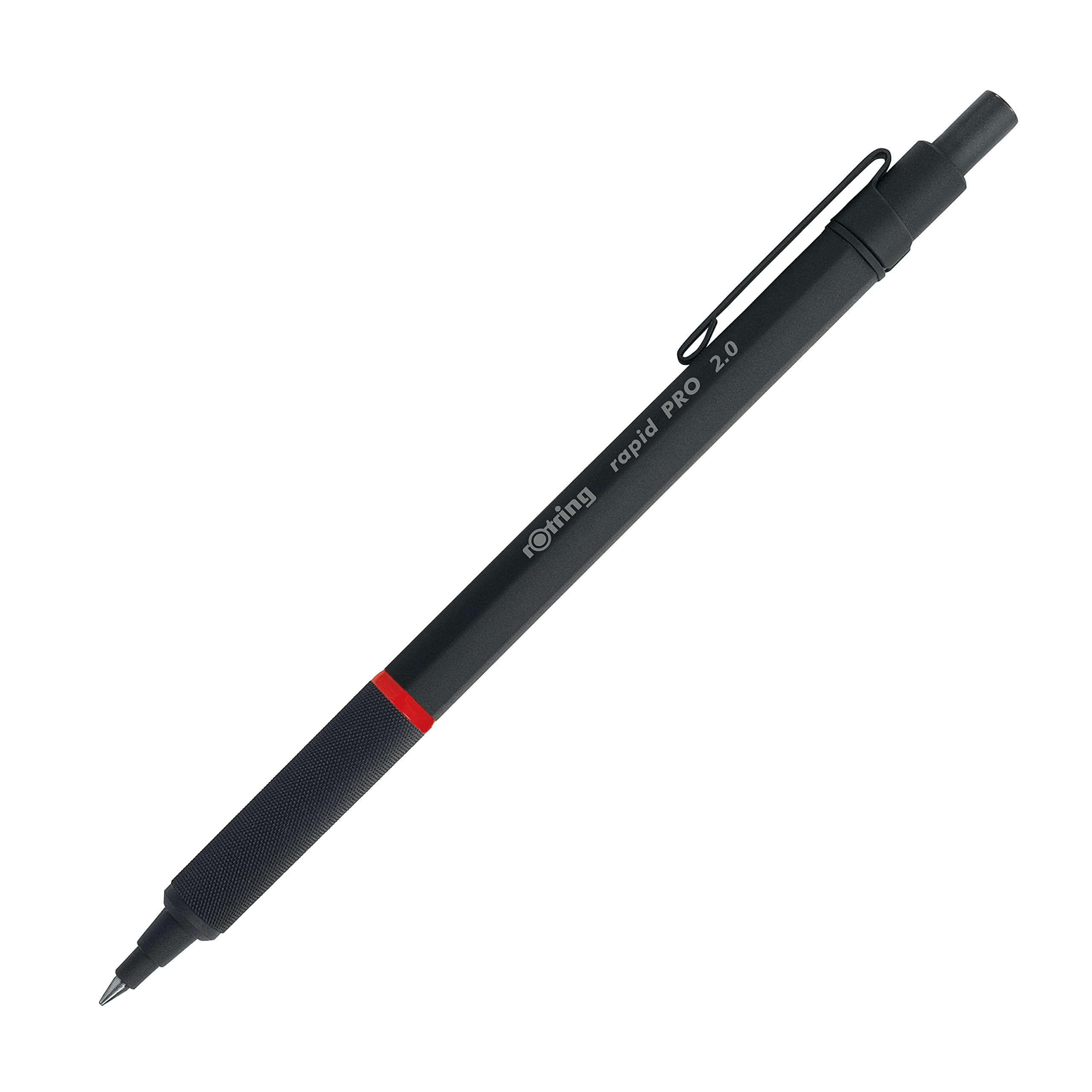 ロットリング(Rotring) シャープホルダー ラピッドプロ 2.0mm ブラック 1904-260 [日本正規品]