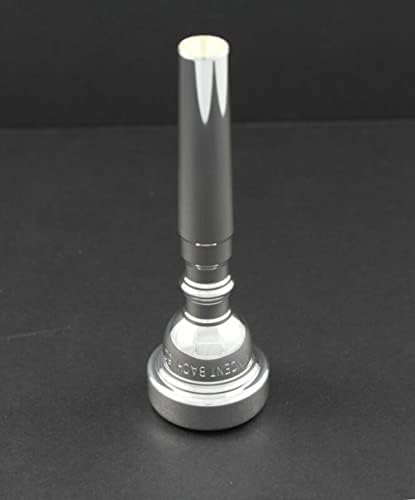 バック トランペット マウスピース 10 1/2D 銀メッキ仕上げ