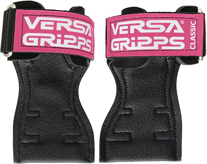 VERSA GRIPPS CLASSIC オーセンティック トレーニングアクセサリー アメリカ製 MED/LG-Pink(ピンクレーベル, Med/Large：手首18.2-20.3)