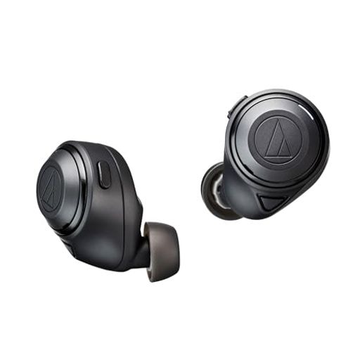 オーディオテクニカ ATH-CKS50TW BK ワイヤレスイヤホン BLUETOOTH/ワイヤレスイヤホン ノイズキャンセリング 重低音 / 最大約50時間再生 /イヤホン20時間再生 /