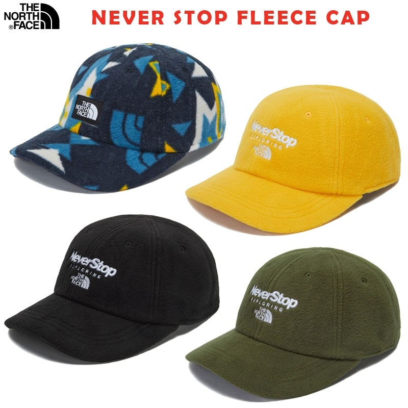 韓国正規品保証 関税負担なし NE3CN71A NEVER STOP FLEECE CAPデイリー 基本 着装 男子 女子 人気 韓国 ファッション 男女共用 アウトドア