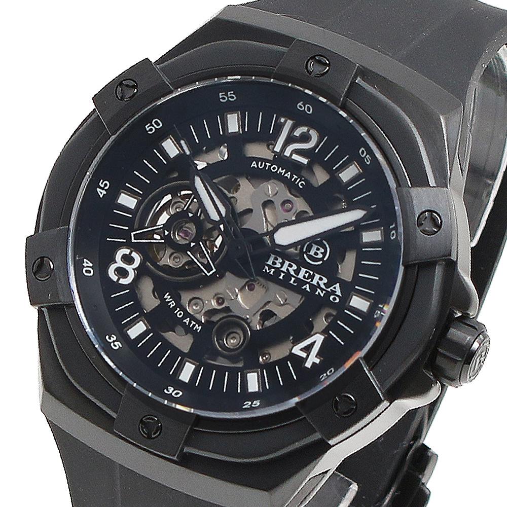 ブレラ ミラノ BRERA MILANO 腕時計 SUPERSPORTIVO EVO スーパースポルティーボ エヴォ BMSSAS4503 メンズ 自動巻き ブラック ブルー