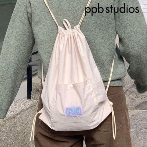 pppstudio リュック (renewal) everyday string backpack 韓国雑貨 可愛い インテリア