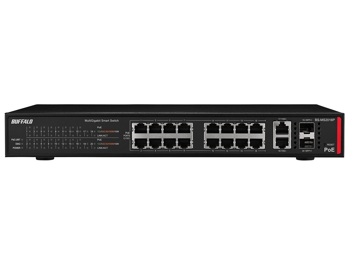 BS-MS2016P [ブラック] スイッチングハブ 58,356円