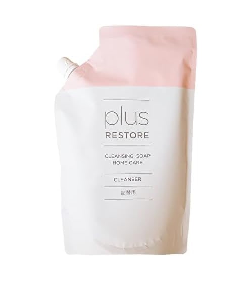 クレンジングソープ泡ホームケア 詰め替え 500ml クレンジング＆洗顔 摩擦を抑える 洗顔 メイク落とし 無香料 パラベンフリー アルコールフリー