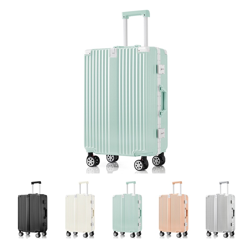 スーツケース Lサイズ フレームタイプ アルミ USBポート付き カップホルダー フック式底足 ストッパー付き キャリーケース キャリーバッグおしゃれ 静音 TSAロック 大型 8～14日