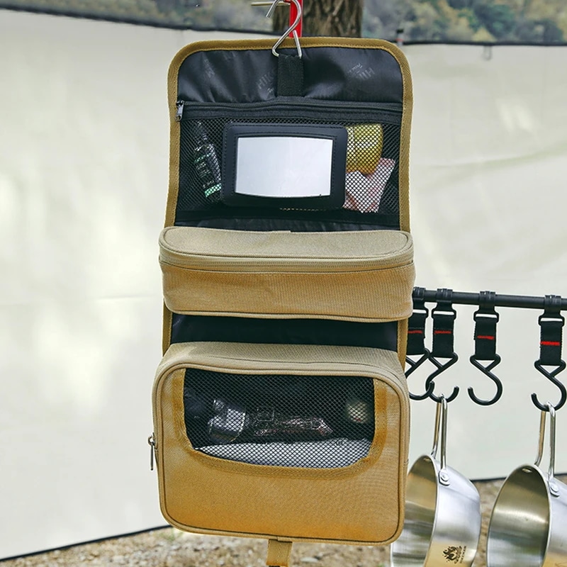 折りたたみ式ミリタリータクティカルバッグオーガナイザー,アウトドアやキャンプ用の大容量ハンガー