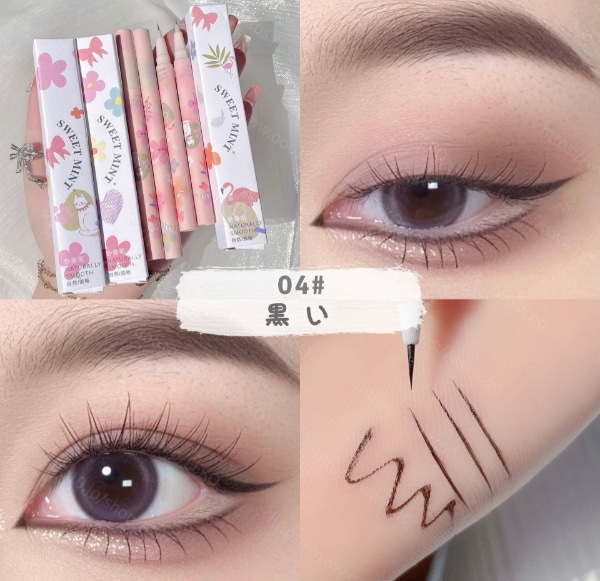 安心発送】 SWEET MINT アイライナー リキッド #06 ダークブラウン 新品 SWEET MINT アイライナー リキッド #06 ダークブラウン 新品