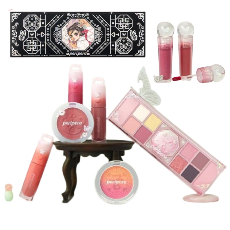 [25SS/新作](宮コラボ)オールテイク ムードライクパレット+チーク3種 セット(+ティント2種) #princess hours collaboration