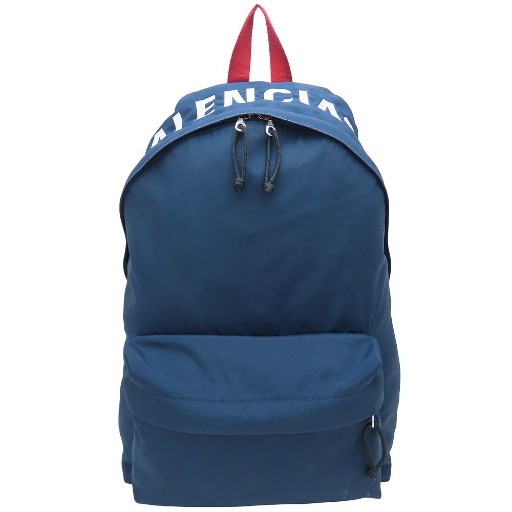 WHEEL ウィール 507460 リュック・バックパック ナイロン ネイビー レッド ブラック メンズ/352891【中古】