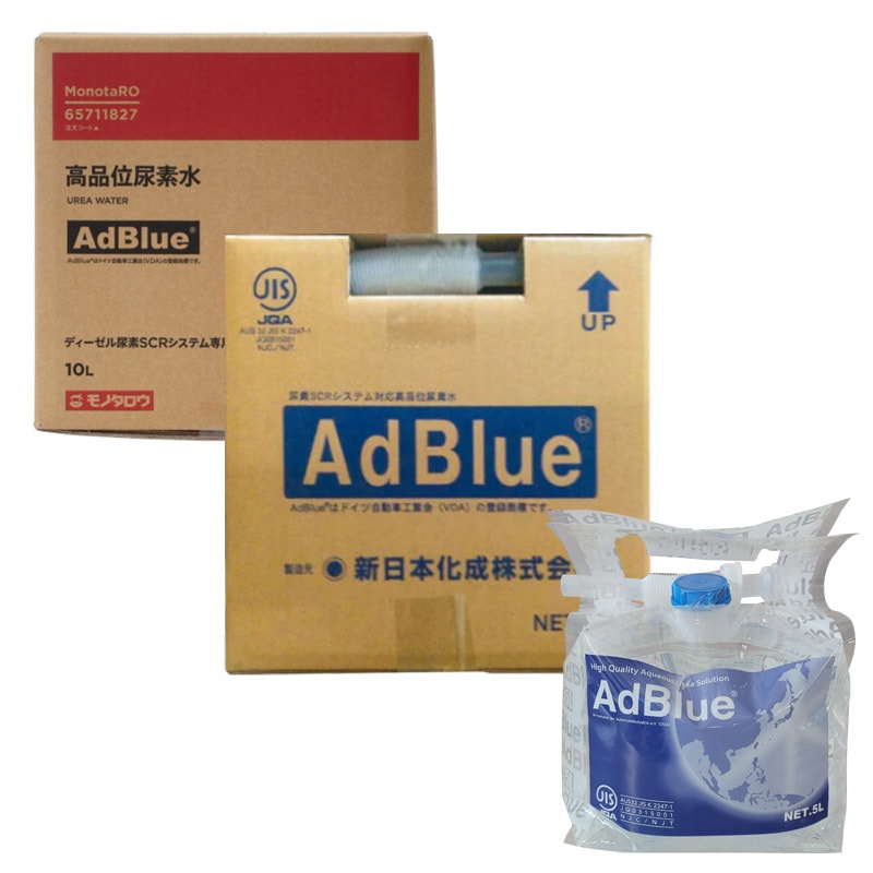 アドブルー AdBlue JIS 新日本化成株式会社 5L×2 10L 通販 サイト ...