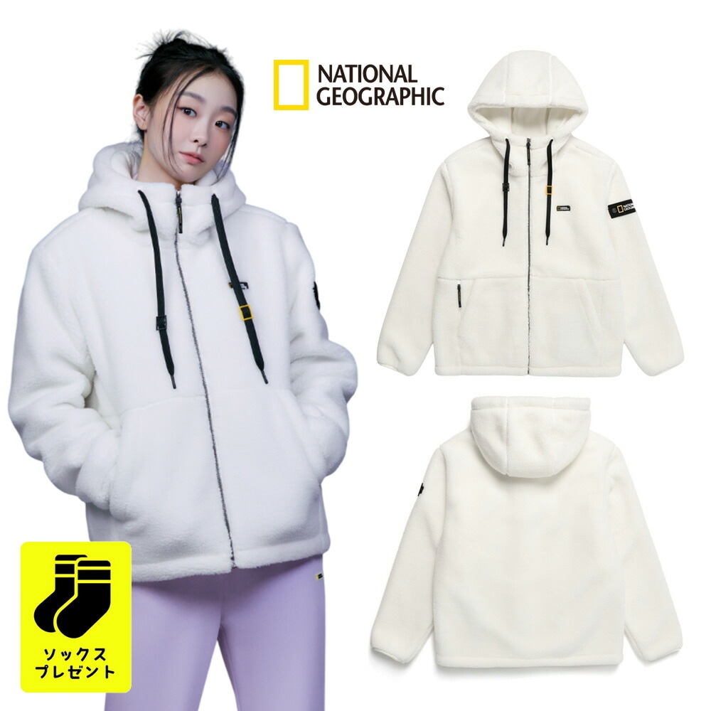 【ソックスプレゼント】送料無料 NATIONALGEOGRAPHIC COSTONI FLEECE JACKET ナショナルジオグラフィック 韓国正規品 フリース ジャケット 大きいサイズ 春 秋 冬