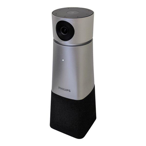 PSE0550 スマートミーティングカメラ スピーカー Webカメラ リモート会議用カメラ 4K高解像度 360度音声自動追尾 ノイズ抑制マイク