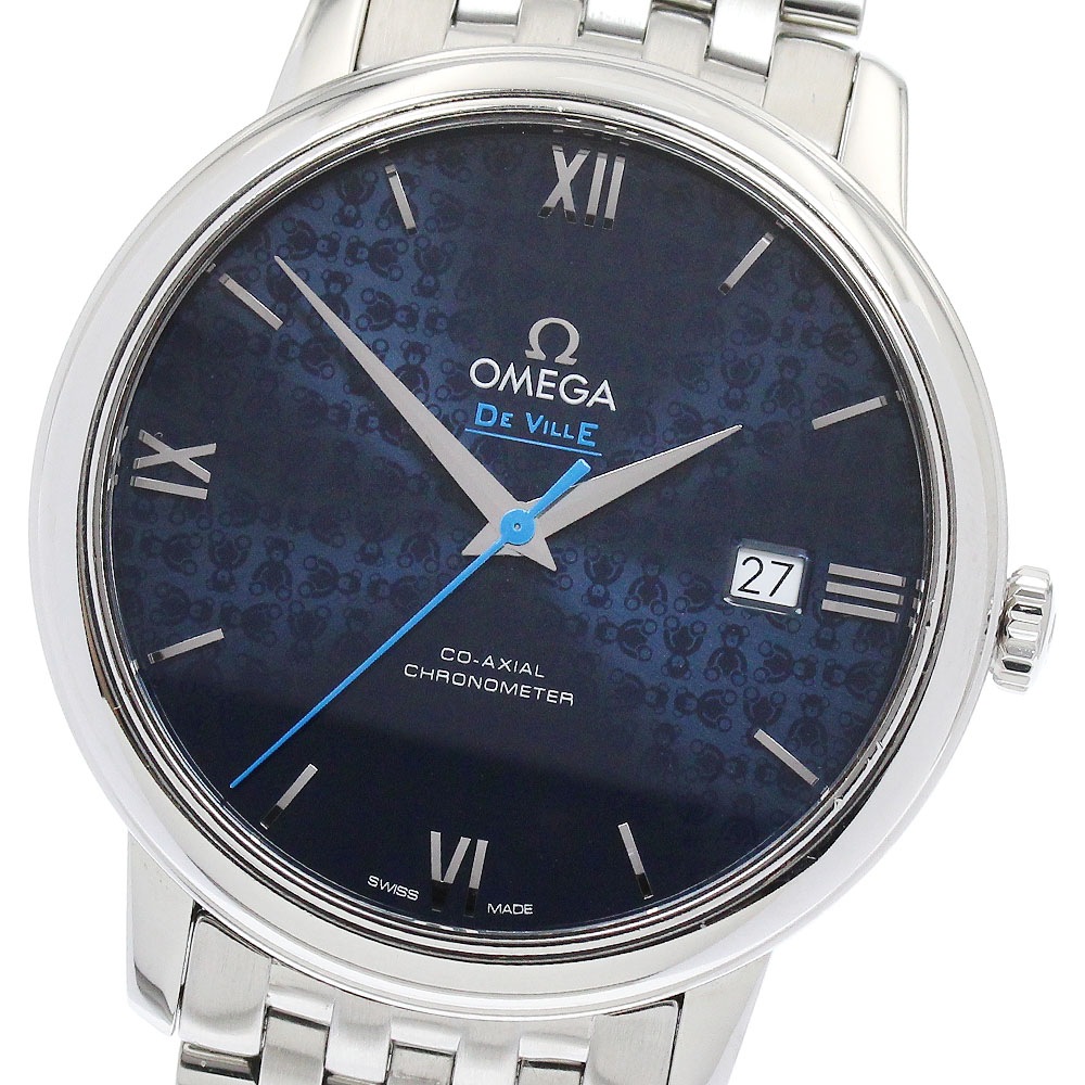 オメガ OMEGA 424.10.40.20.03.003 デビル プレステージ オービス・エディション コーアクシャル 自動巻き メンズ _888091【中古】