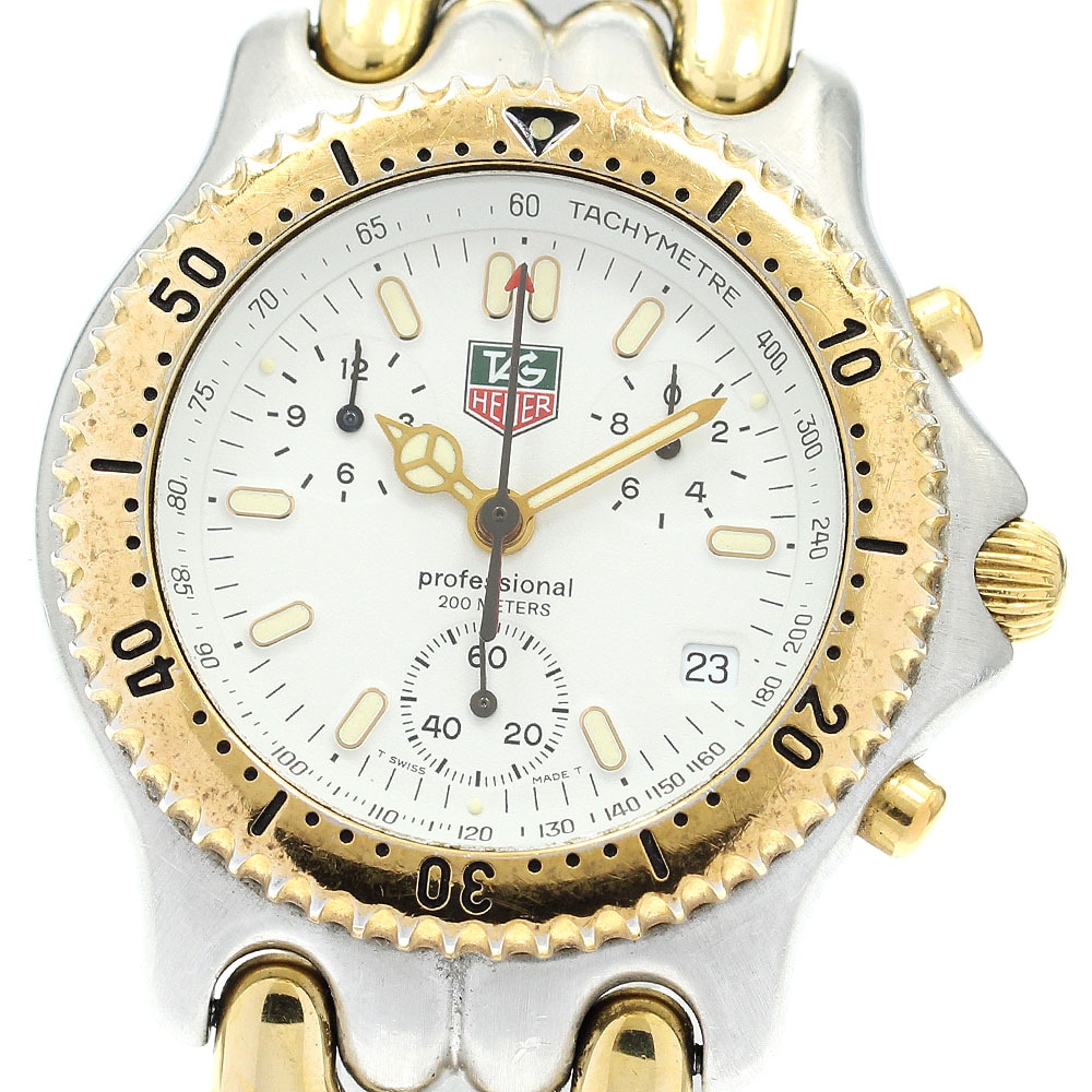 タグホイヤー TAG HEUER CG1120-0 セル クロノグラフ クォーツ メンズ _892288【中古】