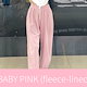 BABY PINK (fleece-lined)