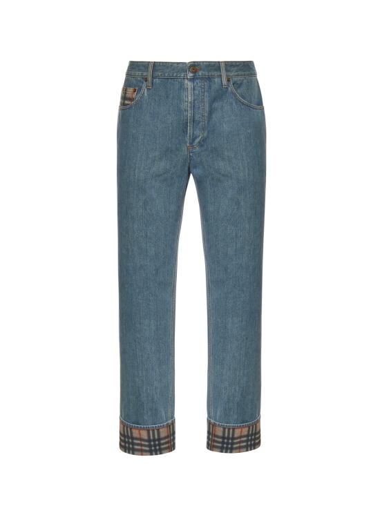 BURBERRY Men Denim Pants 8116361 A1322 MID BLUE