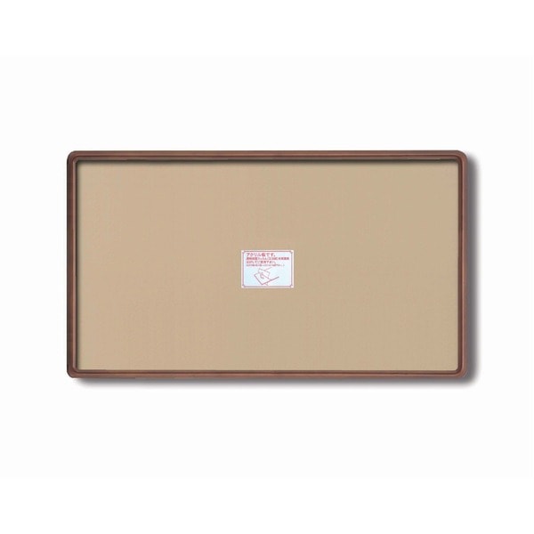 ( 長方形額 ) 木製額 高級角丸木製長方形額 770×450mm ブラウン 縦横兼用額 前面アクリル仕様 額 額縁 フレーム