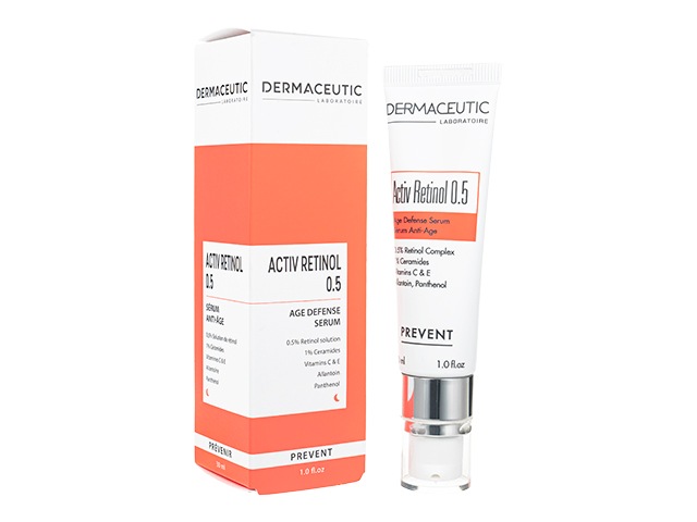 【アクティブレチノール0.5 30ml】　ダーマシューティックの年齢肌向けセラムです
