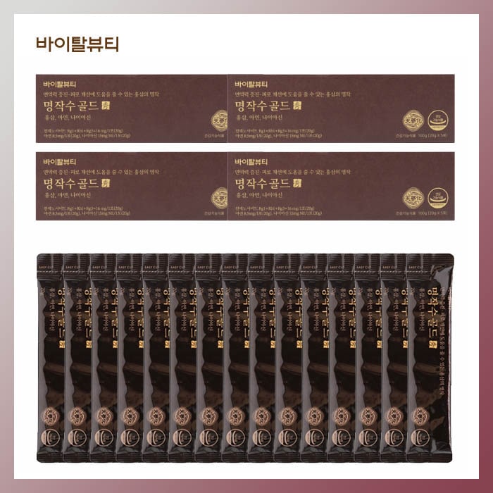 VITAL BEAUTIE 名作秀(ミョンジャクス) 20g x 30個 プレミアム濃厚紅参