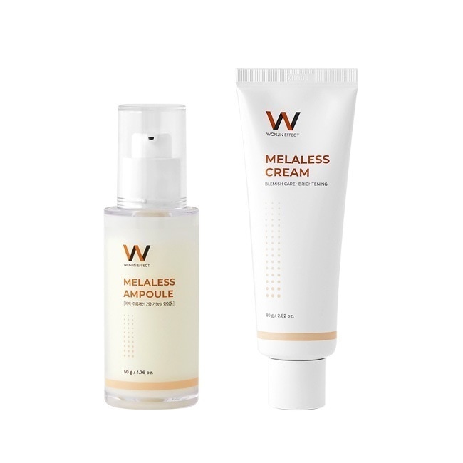 [ウォンジンエフェクト]メラリスアンプル+メラリスクリームシミケアセット/トーニングクリーム シミジャプチ改善一緒に使えば効果up