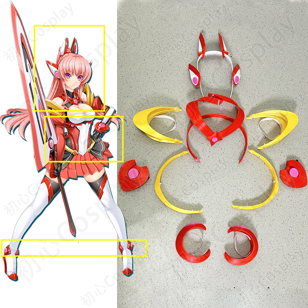 光翼戦姫 3Dプリント リースヴェルヌ=シェゼット=バラディル 道具 コスプレ cos服部品 別体設計 全セット ばら売り可能 A72