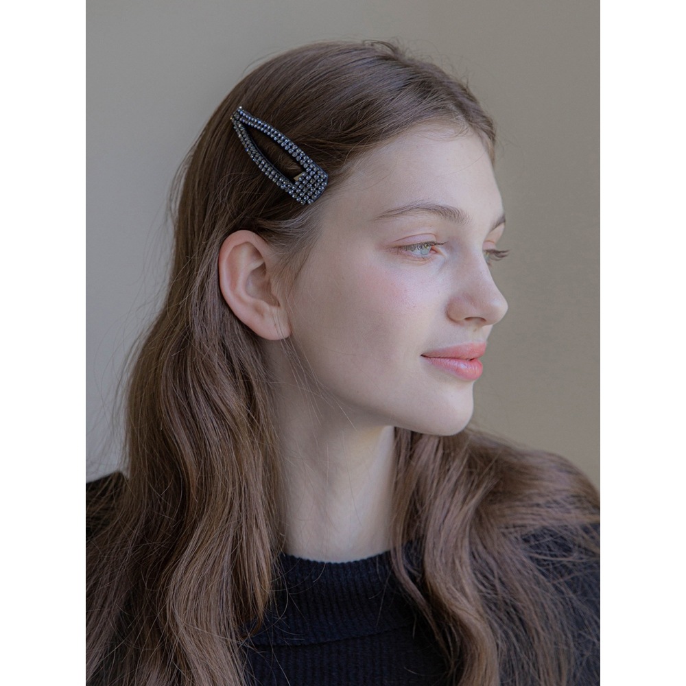 Jean Paul ClarisseカラーオーストリアクリスタルヘアクリップJP 22125AB