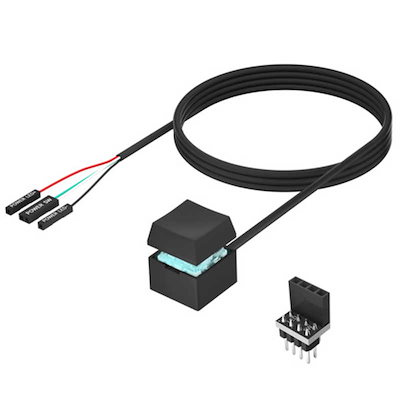 他サイト： PCパーツ 電源スイッチ 有線リモコン DTE-03の商品画像