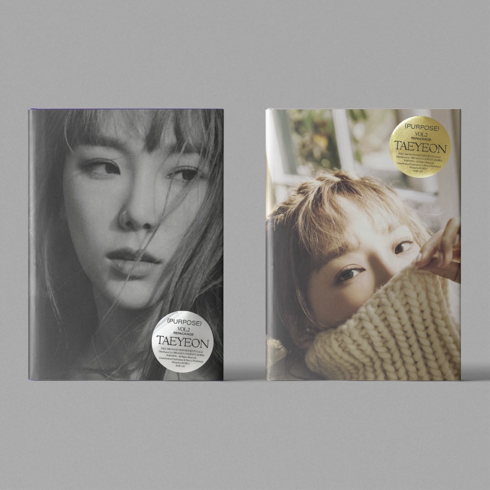(2種セット) TAEYEON - Purpose (2nd Album repackage)