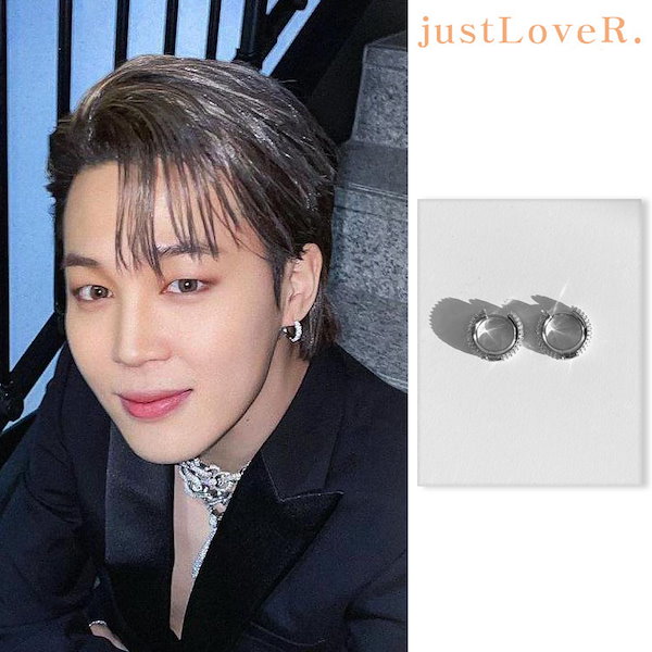 ☆BTS ジミン着用☆【justLoveR】☆Promise Earring.s☆ ☆BTS ジミン着用☆【justLoveR】☆Promise Earring.s☆ (just