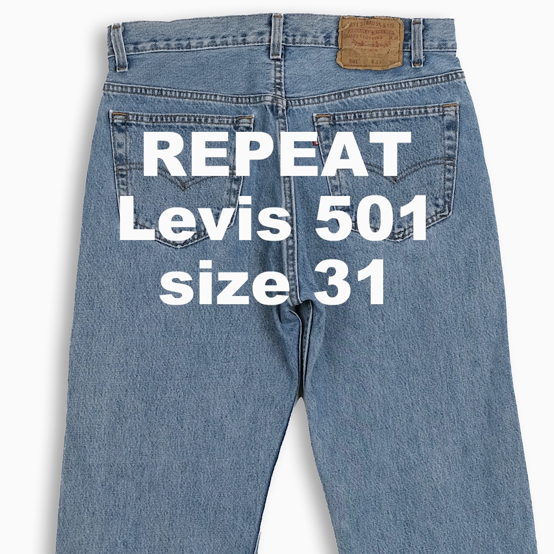 Levi’s 501 ストレート デニムパンツ 90s USA製 31インチ (LV50133466)