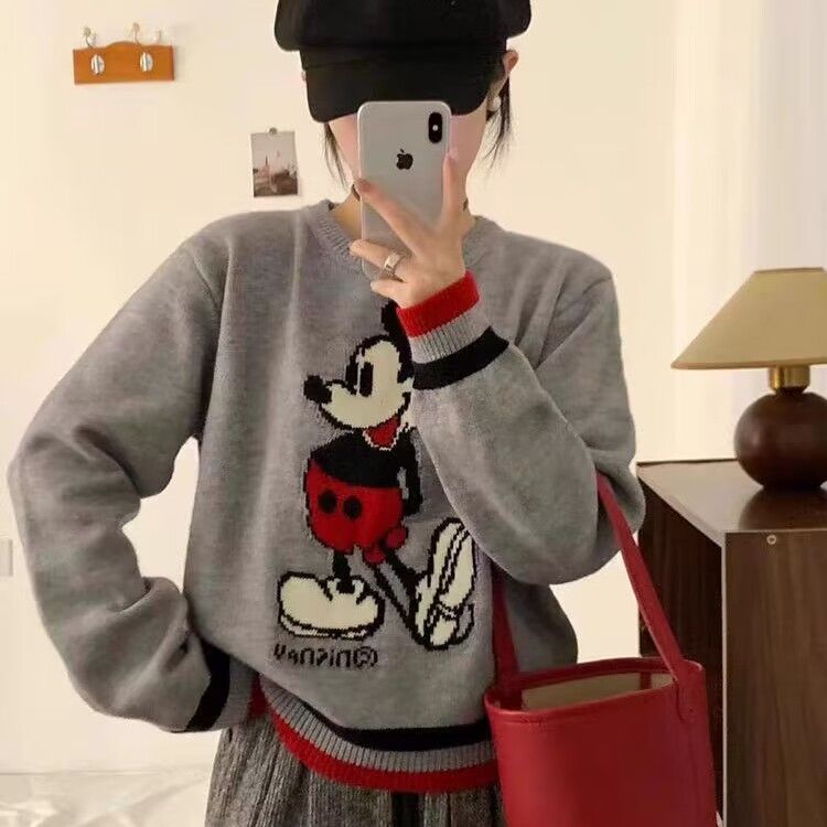 ディズニーセーター 韩国ファション ミッキーマウスパーカー ディズニーセーター クリスマスコスチューム 多色 LK397