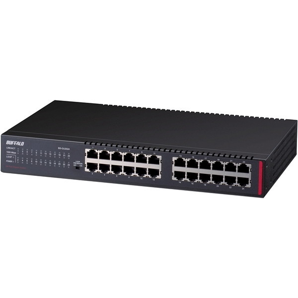 BS-GU2024 [レイヤー2 Giga アンマネージスイッチ 24ポート] メーカー直送スイッチングハブ