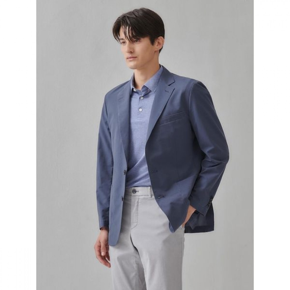 [ギャラクシーライフスタイル] ハサムピグメントウォッシングジャケットブルー（GC4311M17P）