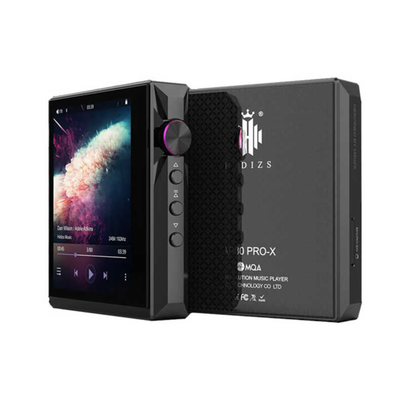 HIDIZS　ハイレゾポータブルプレーヤー AP80 Pro-X ブラック　AP80Pro-XBlack