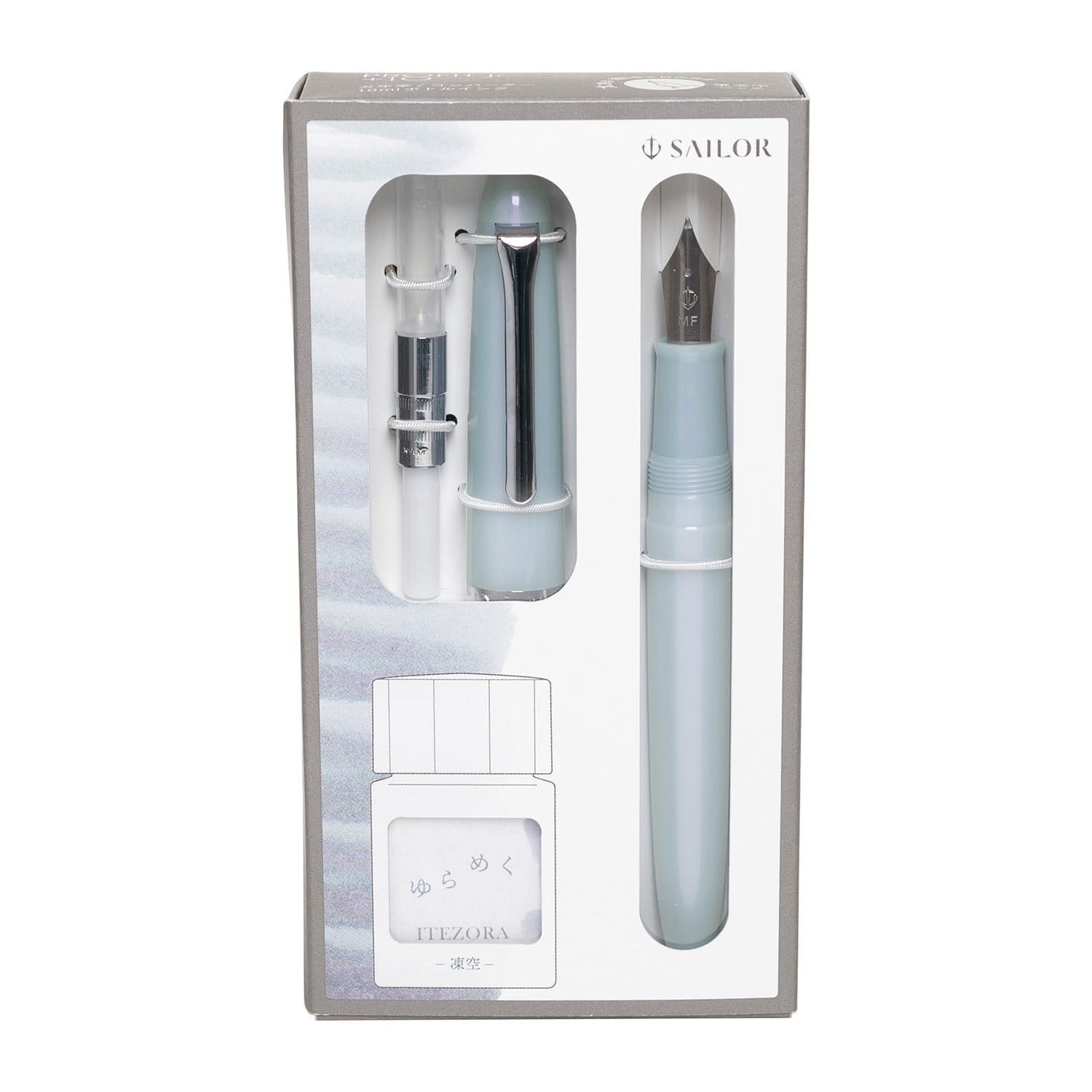 セーラー万年筆 万年筆 プロフィットジュニア+10 ゆらめく 凍空 筆文字 10-0420-706