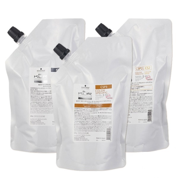 BCクア インサロントリートメント 600g 3点セット カラースペシフィーク